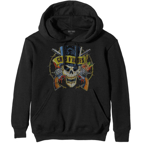 Guns N Roses Unisex Pullover Hoodie Sweatshirt Top Hat