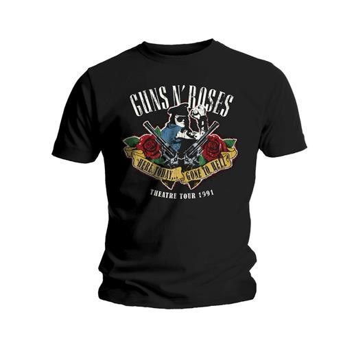 Guns N Roses Unisex T-Shirt Here Today & Gone To Hell