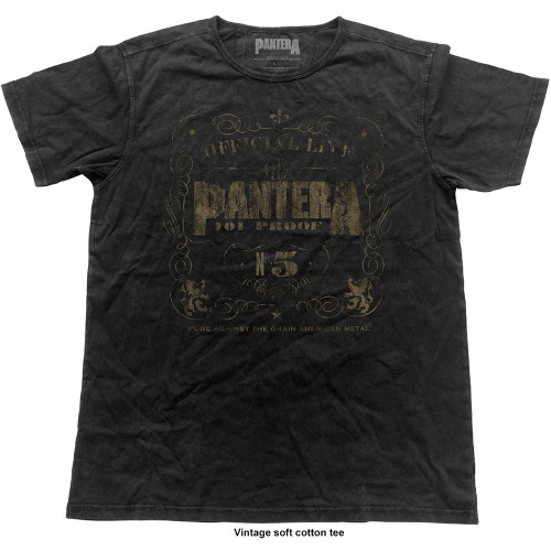 Pantera Unisex Vintage T-Shirt 101% Proof