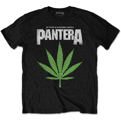 Pantera Unisex T-Shirt Whiskey 'n Weed
