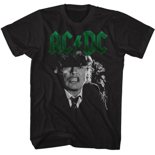 AC/DC Angus Growl Black Adult T-Shirt
