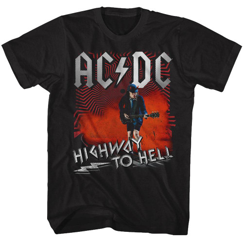 AC/DC Highway To Hell Black Adult T-Shirt