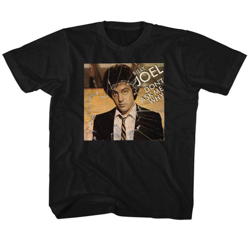 Billy Joel Don't Ask Me Why Black Toddler T-Shirt