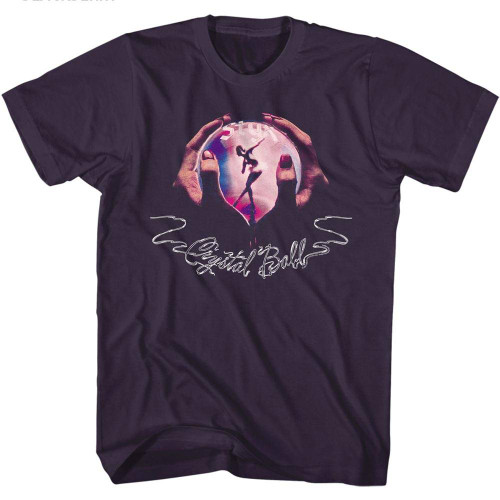 Styx Crystal Ball Blackberry Heather Adult T-Shirt