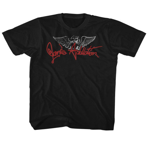 Jane's Addiction Chisel Angel Black Children's T-Shirt