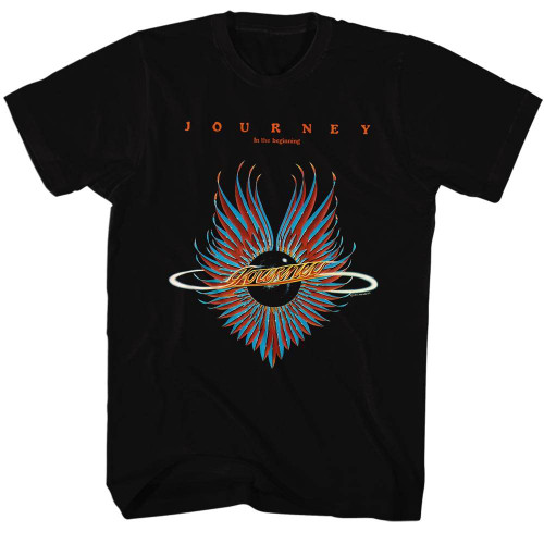 Journey Beginning Black Adult T-Shirt