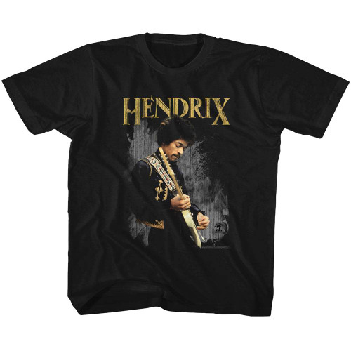 Jimi Hendrix Black Toddler T-Shirt