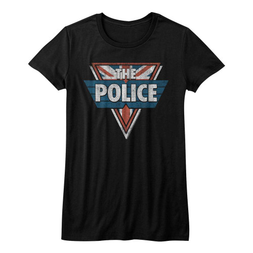 The Police Black Junior Women's T-Shirt