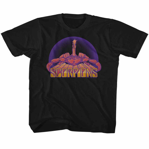 Scorpions Bright Scorpion Black Toddler T-Shirt