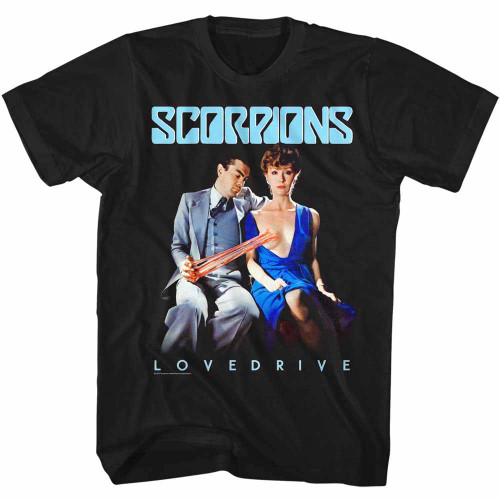 Scorpions Melty Black Adult T-Shirt