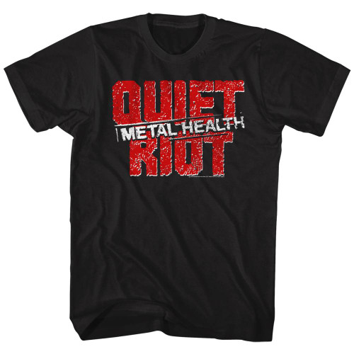 Quiet Riot Black Adult T-Shirt