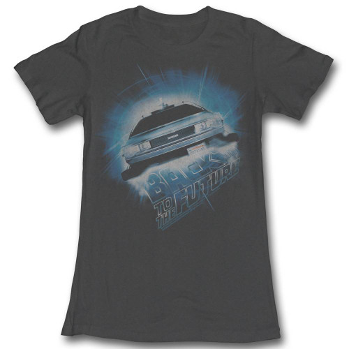 Back to the Future Daba Dee Dabu Die Black Heather Junior Women's T-Shirt