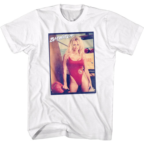 Baywatch Instapam White Adult T-Shirt
