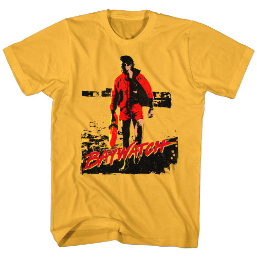 Baywatch Red Dawn Ginger Adult T-Shirt