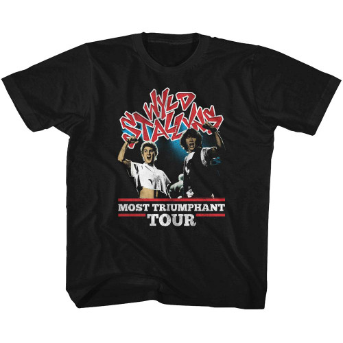 Bill and Ted Most Triumphant Black Toddler T-Shirt