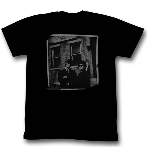 Blues Brothers Orphanage Black Adult T-Shirt