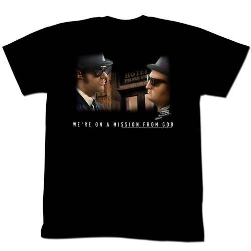 Blues Brothers Another Mission Black Adult T-Shirt