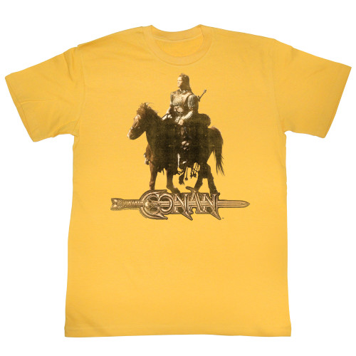 Conan The Barbarian Horsey Ginger Adult T-Shirt