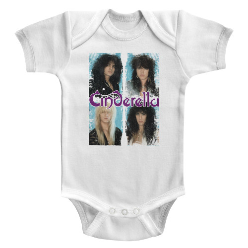 Cinderella Boxed In White Baby Onesie T-Shirt