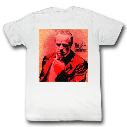 Godfather Red White Adult T-Shirt