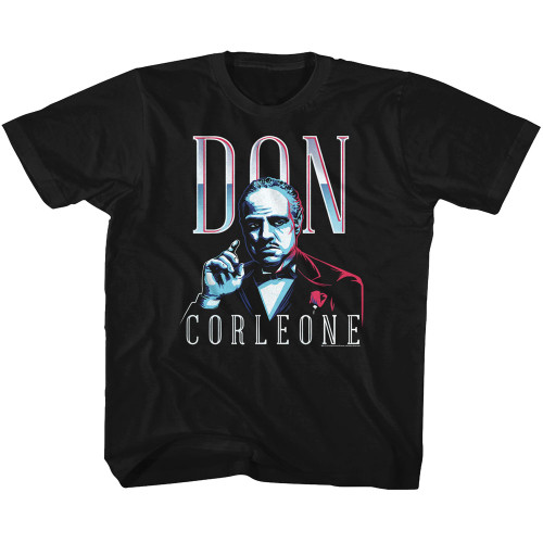 Godfather Don Corleone Black Toddler T-Shirt