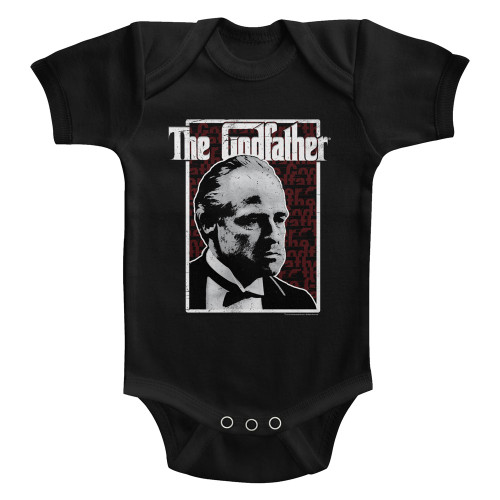 Godfather Seeing Red Black Baby Onesie T-Shirt