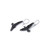 Black Raven Earrings by Alchemy of England