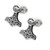 Thor Hammer Earstuds by Alchemy of England