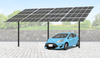 Solar carport mount 16 panels