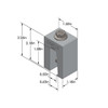 Metal roof clamp S-5-N-mini-1.5 got triangle type profiles