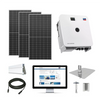 100kW solar kit Axitec 550 XXL bi-facial, SMA inverter