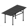 Solar Carport Mount for 12 Panels Chiko USA Premier CK-4P-CPT-STL-BLK-1-CAR-SS