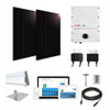 9.5kW solar kit Mission 435 black, SolarEdge Hub inverter MSE435-9kW-SolarEdge