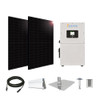 10.4kW solar kit Mission 435 black, Sol-Ark hybrid inverter MSE435-10kW-SolArk