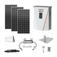 Silfab SIL400 XL Generac hybrid inverter Solar Kit