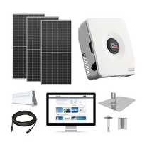 10kW solar kit Axitec 550 XXL bi-facial, SMA hybrid inverter