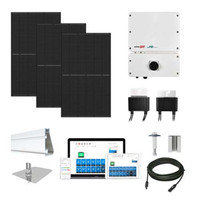 12kW solar kit Jinko 425 black TopCon, SolarEdge Home hybrid inverter JKM425-12kW-SolarEdge 12kW solar kit Jinko 425 black TopCon, SolarEdge Home hybrid inverter JKM425-12kW-SolarEdge
