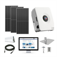 26kW solar kit Axitec 590 XXL bi-facial, SMA Smart hybrid inverter AX590-25kW-SMA