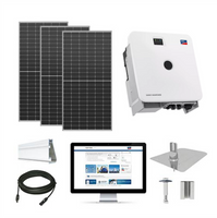 1 Mega-Watt solar kit Axitec 590 XXL bi-facial, SMA Peak 3-phase inverter AX590-1mW-SMA