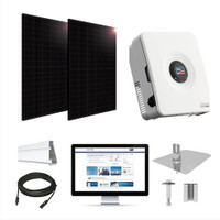 30 kW solar kit Mission 435 black, SMA hybrid inverter MSE435-30kW-SMA