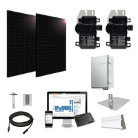 9.5kW solar kit Mission 435 black, Enphase hybrid micro-inverter MSE435-9kW-Enphase