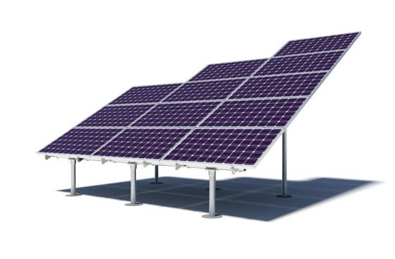 Ground Mount Kit for 20 solar panels IronRidge