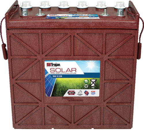 2.5 kWh Trojan 12V Signature Flooded Battery SSIG 12 230, Auto Post/Stud Terminal