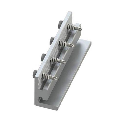 UniRac SolarMount Splice-Bar with Integrated Bonding, Mill Finish (303019M)