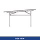 Solar Carport Mount for 12 Panels Chiko USA Maximo 185 CK-4P-CPT-STL-BLK-1-CAR-HWSN