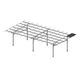 4-car Solar Carport-Canopy, standard loads 15 PSF 115 MPH, fixed 5 deg tilt
