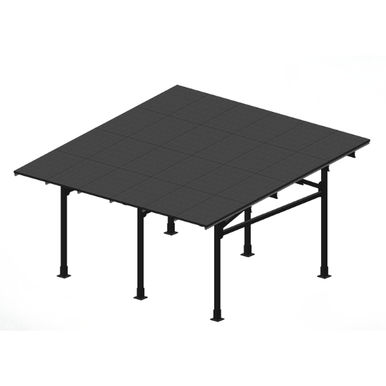 Solar Carport Mount for 24 Panels Chiko USA Maximo 185