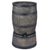 140 Litre Roto Water Butt and Stand, Wood Effect Oak Barrel Style Barrel