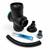 3P Diverter and Filtre Collector Water Butt Black