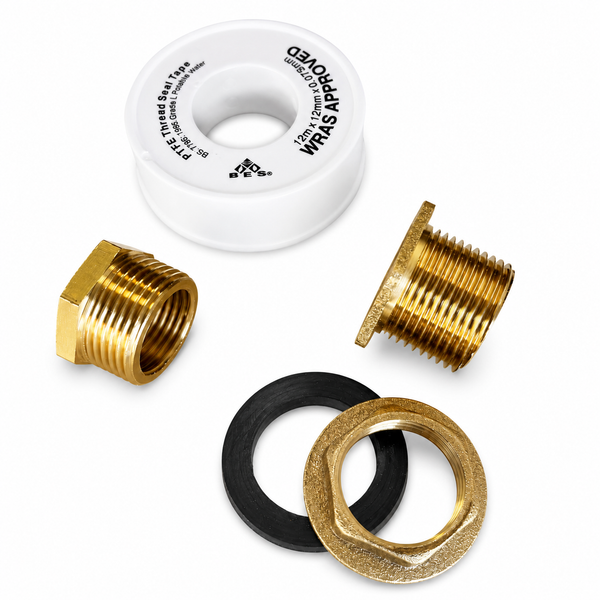HydroBarrel 1/2" Reducers Connection Set Brass
